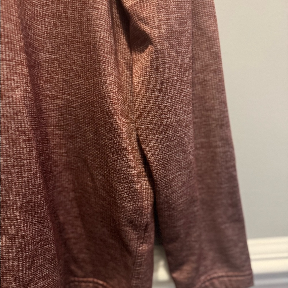 Johnston & Murphy Men's Zip Up Sweater - Rich Brown - Picture 2 of 6